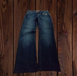 Elegant Midnight Blue Bootcut Jeans